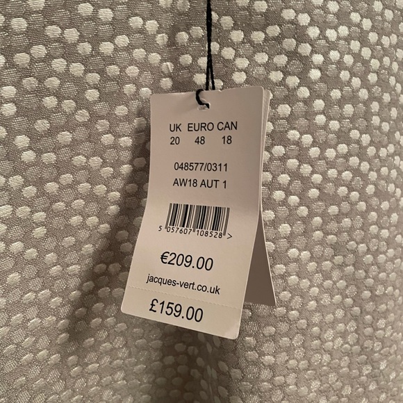 Beautiful grey dress with dots - Picture 4 of 5